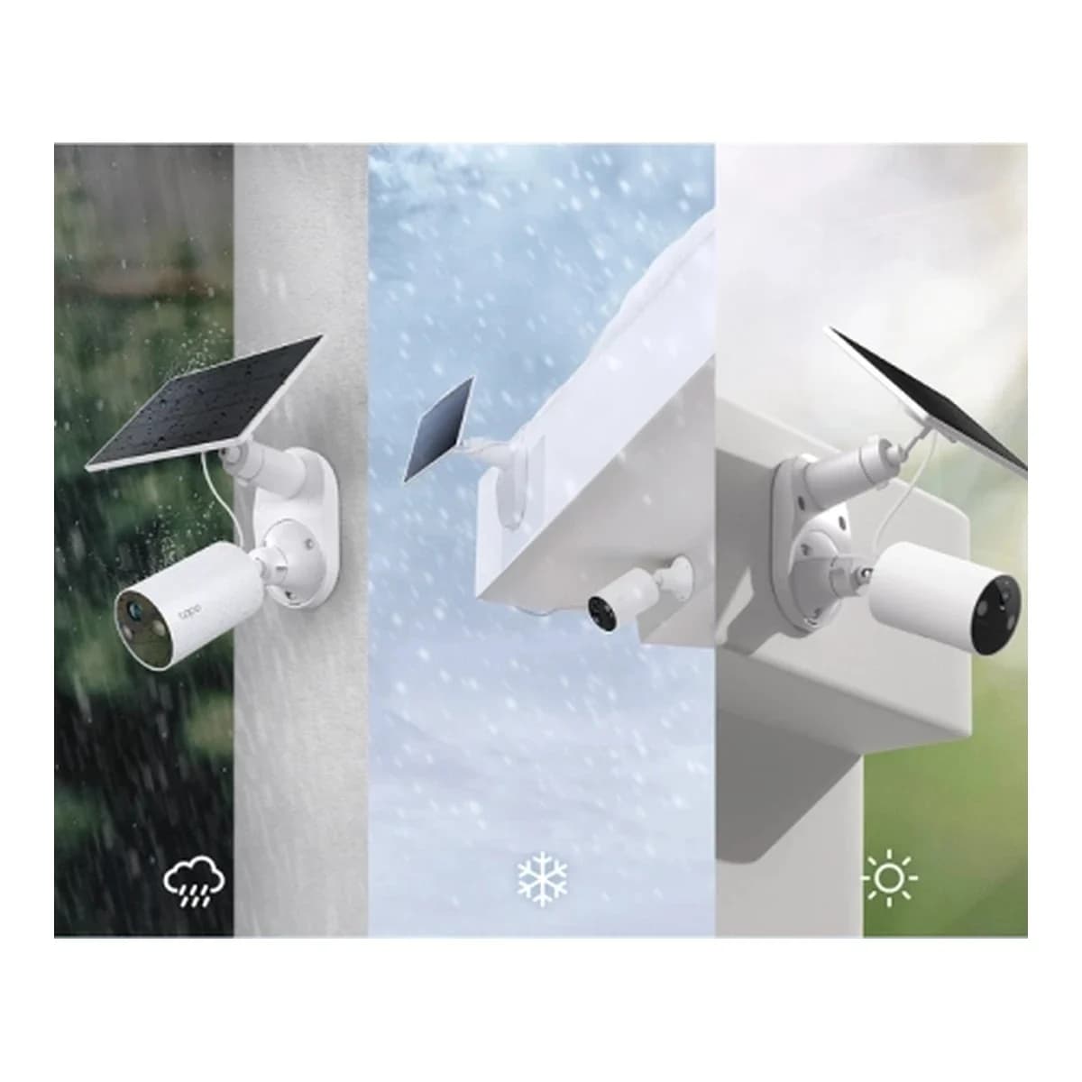 TP-LINK IP Kamera 3MP Bullet Tapo C410 KIT, Solar-Powered, WiFi, Color Night Vision, Smart Person Detection