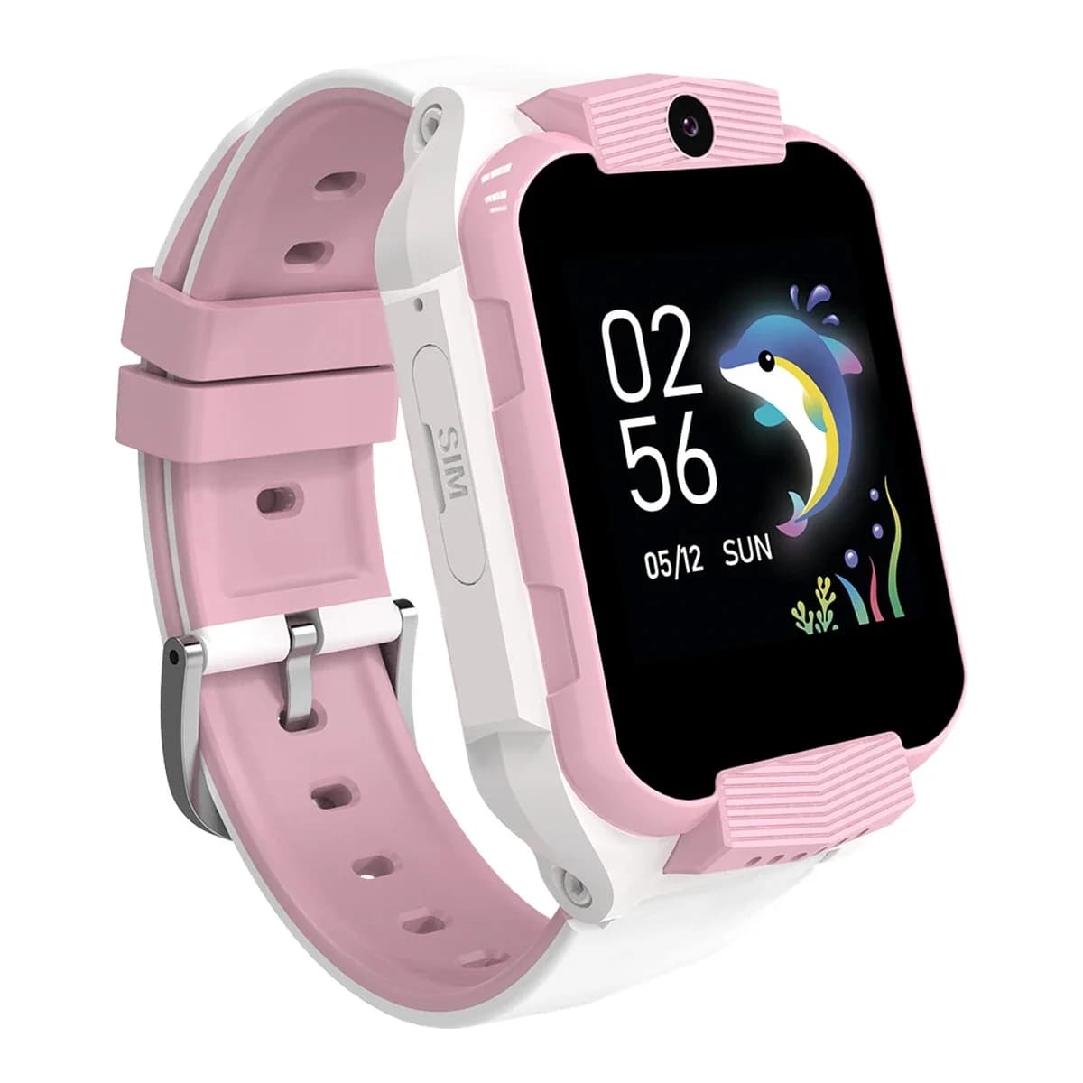 CANYON Pametni Sat Cindy KW-41 1.69" IPS, 4G LTE, Kamera, Muzika, White Pink