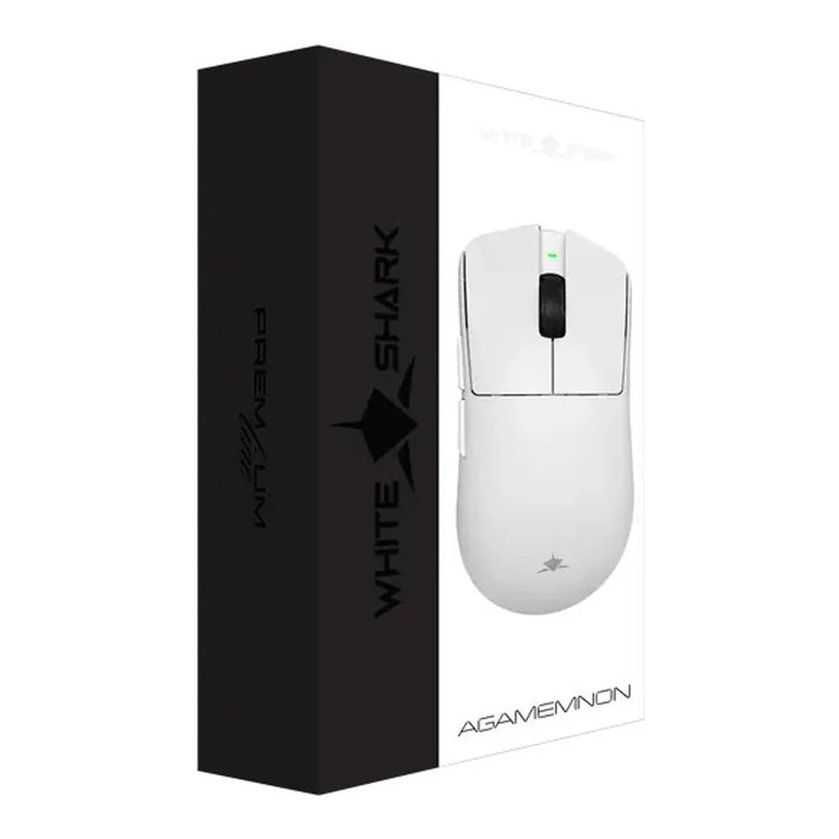 WHITE SHARK Miš Gaming AGAMEMNON WGM-9012, Bluetooth/2.4GHz/USB, 30000 DPI, 8000Hz 56g Ultralight