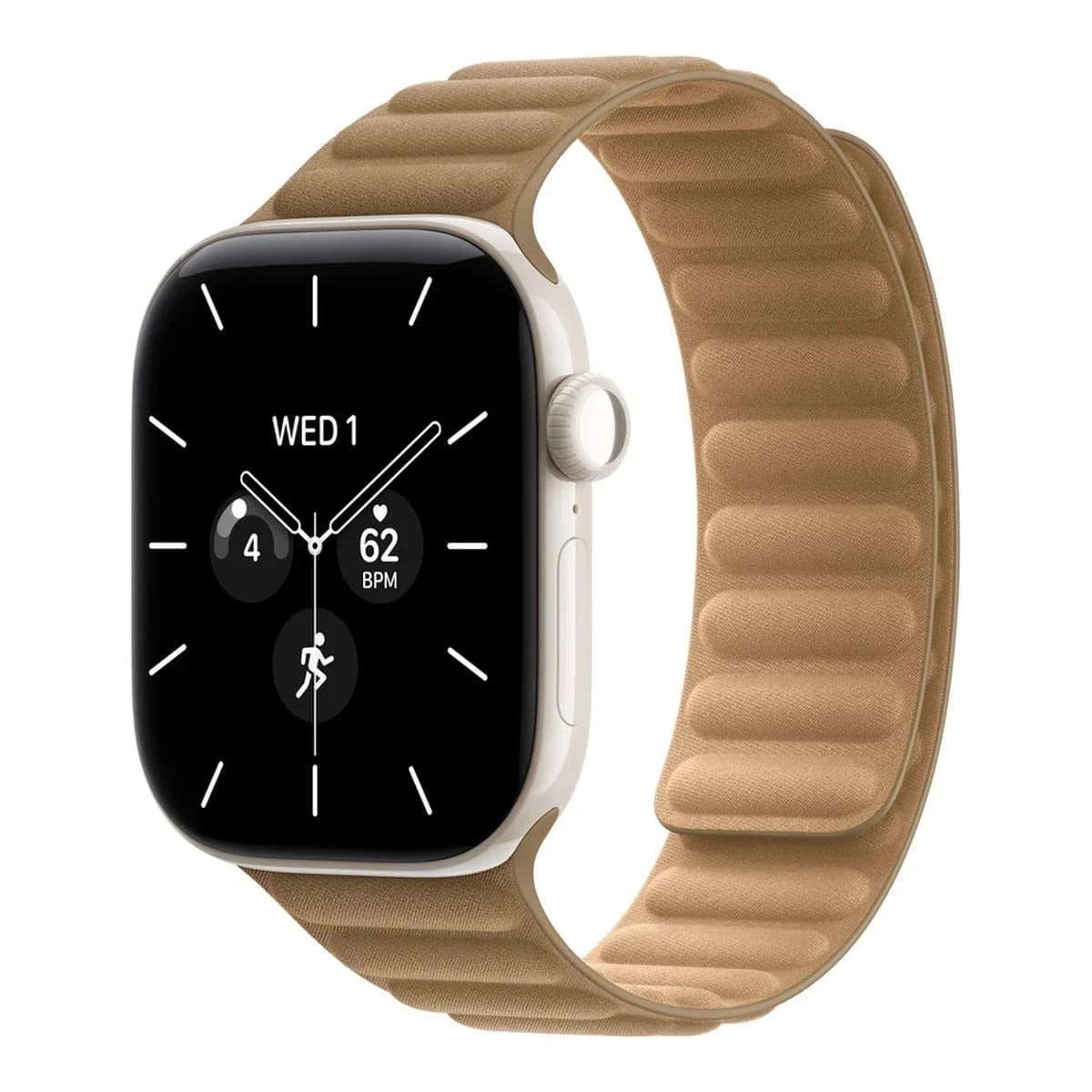 APPLE Remen za Apple Watch 42mm Camel Magnetic Link, M/L, magnetsko zatvaranje