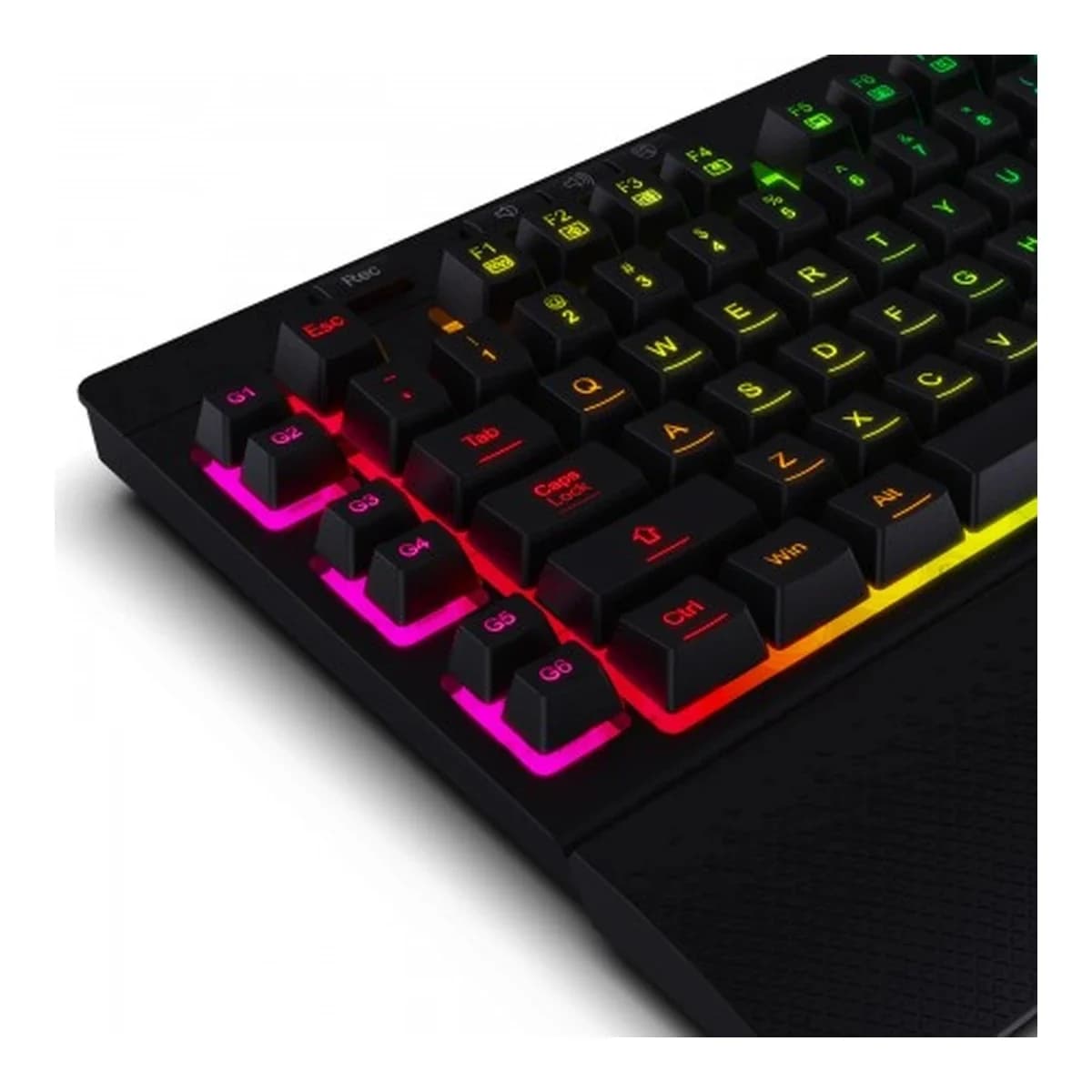 REDRAGON Tastatura Gaming Shiva K512 RGB, RGB Backlight, Anti-Ghosting, Macro Buttons