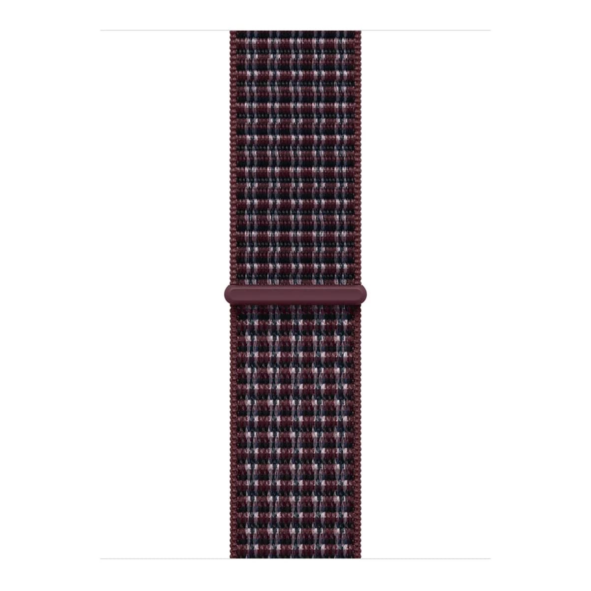 APPLE Remen za Apple Watch Burgundy Plaid Sport Loop, 40 mm