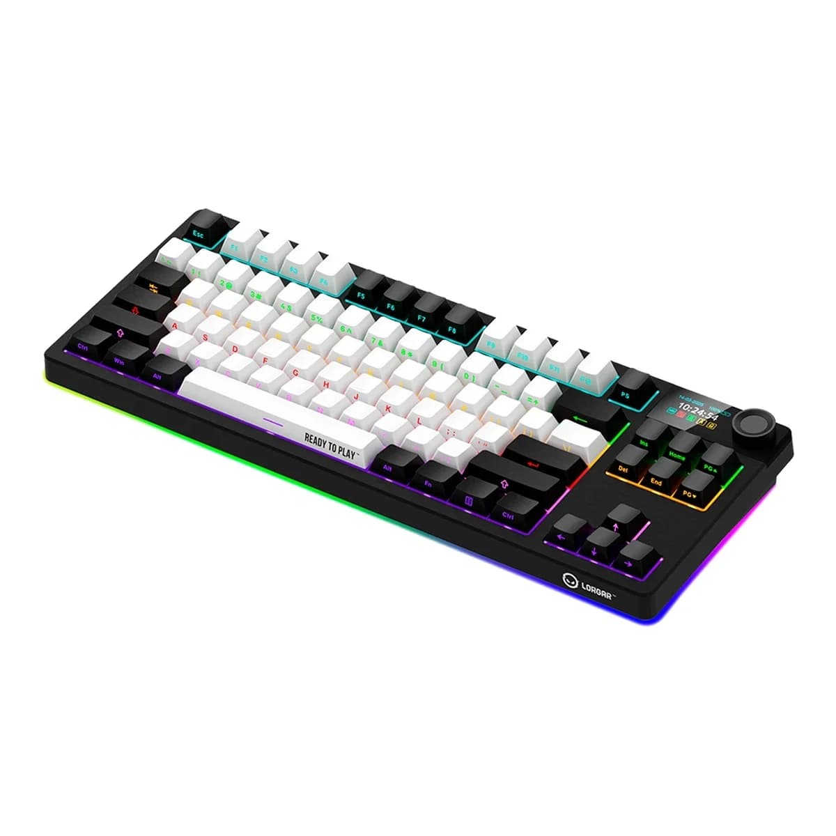 LORGAR Tastatura KBP70TKLW, Bezicna, Mehanicka, TKL, Gaming, EN layout