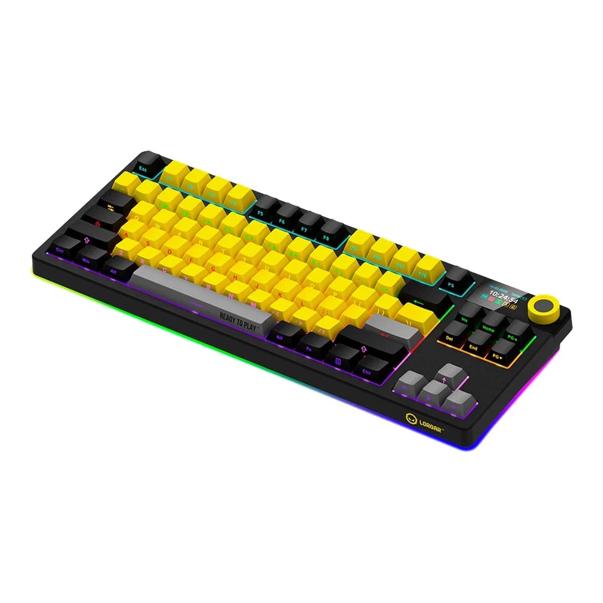 LORGAR Tastatura KBP70TKLW, Bezicna, TKL, Mehanicka, Gaming, EN layout