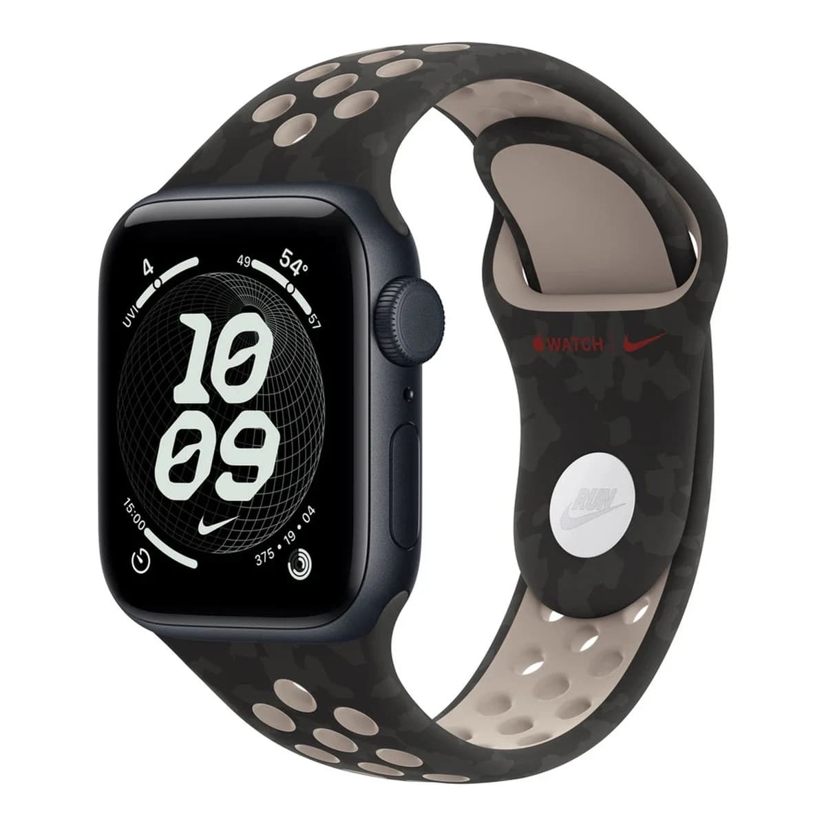 APPLE Remen za pametni sat After Dark Black Nike Sport Band, 40mm, S/M