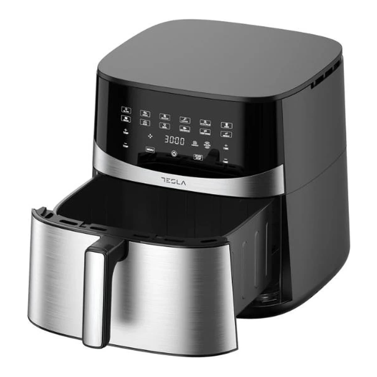 TESLA Air Fryer AF702BX, 1700W, 7L, digitalni panel, crna/inox