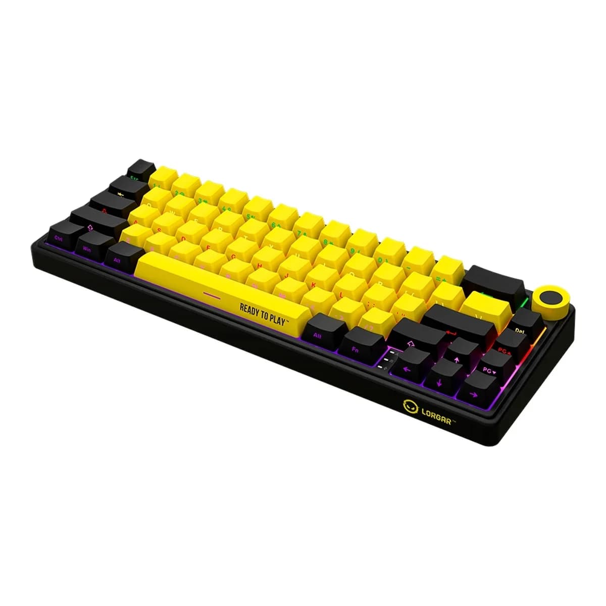LORGAR Tastatura KBP70MW, Bezicna, 65%, Mehanicka, Gaming, EN layout