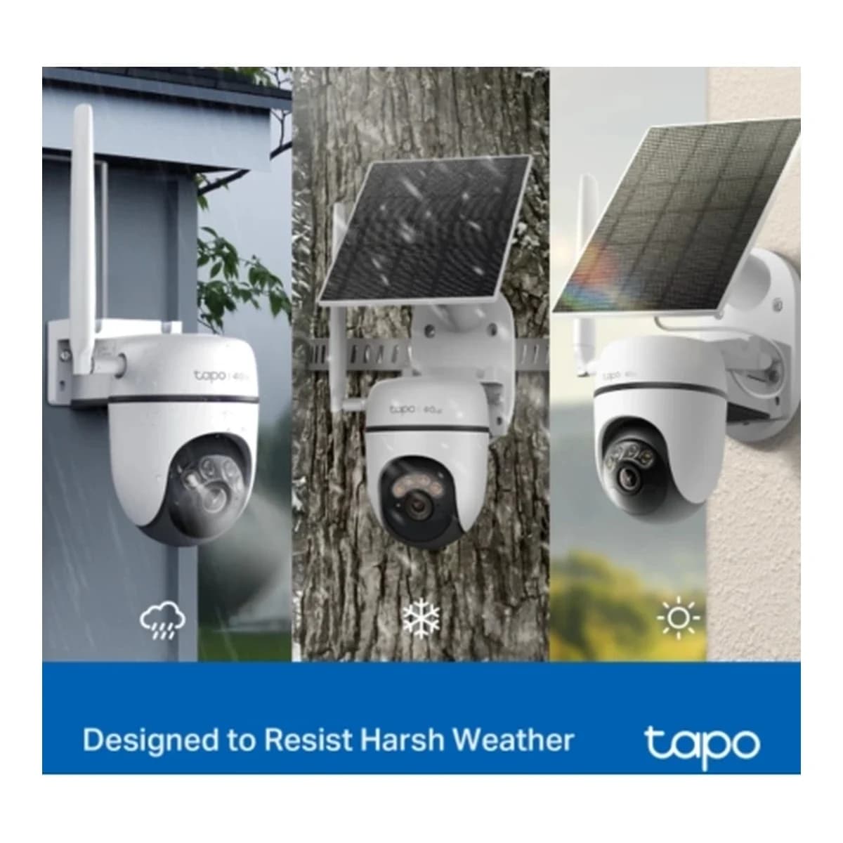 TP-Link Security Solar-Powered Pan/Tilt 4G LTE Camera Tapo C615G KIT