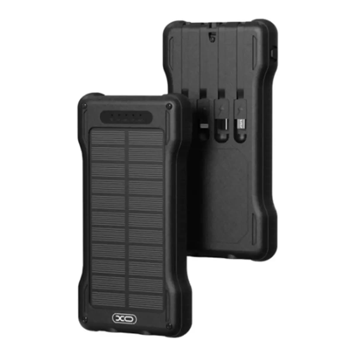 XO Power Bank PR290, 10000mAh, solarno punjenje, 10W, USB-A/USB-C/Lightning/Micro-USB