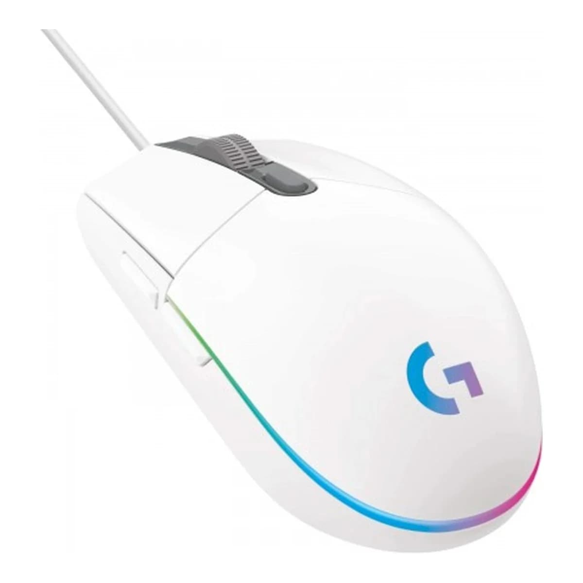 LOGITECH Miš Gaming G102 White, USB, 8000 DPI, LIGHTSYNC RGB
