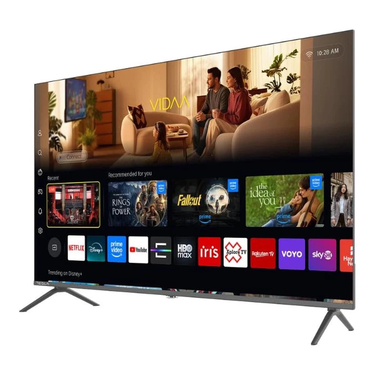 TESLA TV 50" Full HD QLED Q50H665BFV, Smart TV, VIDAA, Miracast, Apple AirPlay, Voice Control, Hotel Mode