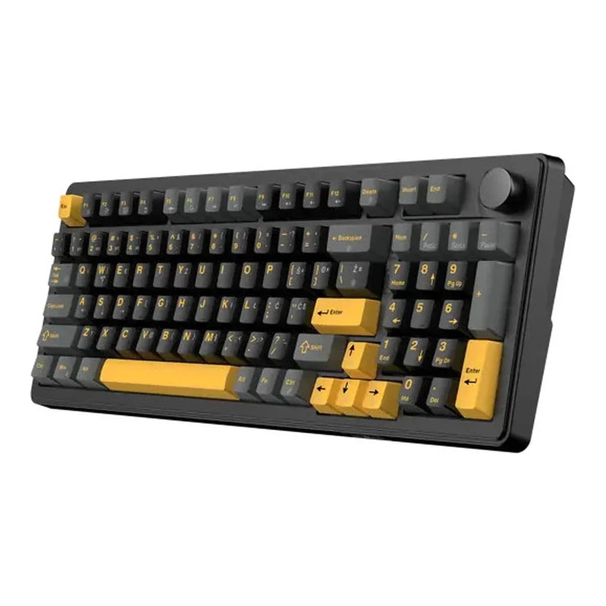 WHITE SHARK Tastatura Mehanicka GK-007152 EXCALIBUR L, Bluetooth/USB/2.4GHz, Wine Red Switch, Full Layout, RGB Hot-Swap
