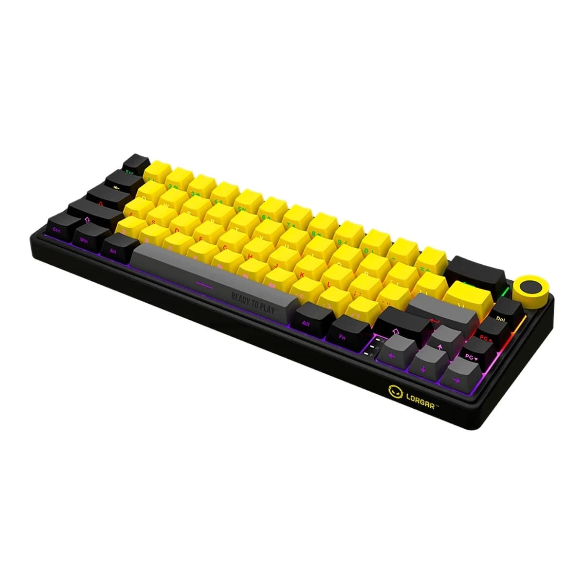 LORGAR Tastatura KBP70MW, Bezicna, 65%, Mehanicka, Gaming, EN layout