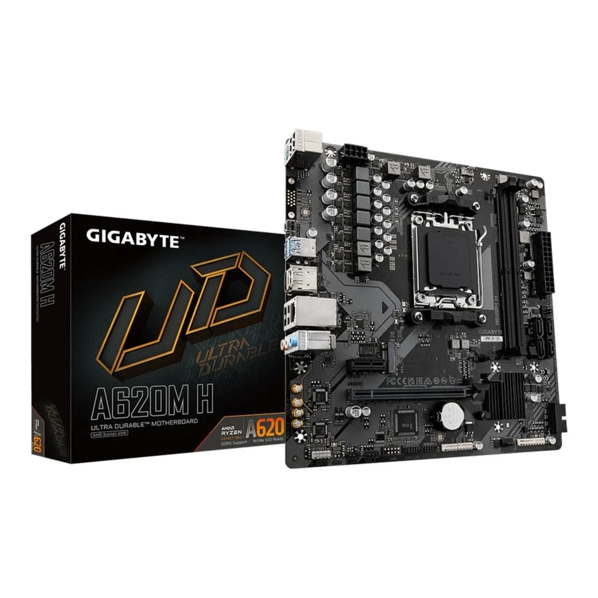 GIGABYTE MB A620M H 1.0AMD A620;AM5;2xDDR5;M.2RAID;HDMI,DP,mATX