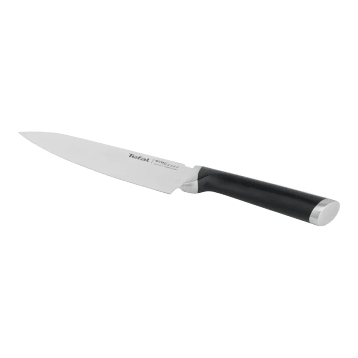 TEFAL Nož i oštrač K2569004 EVERSHARP, čelični, 16,5 cm, stalak za brušenje oštrice