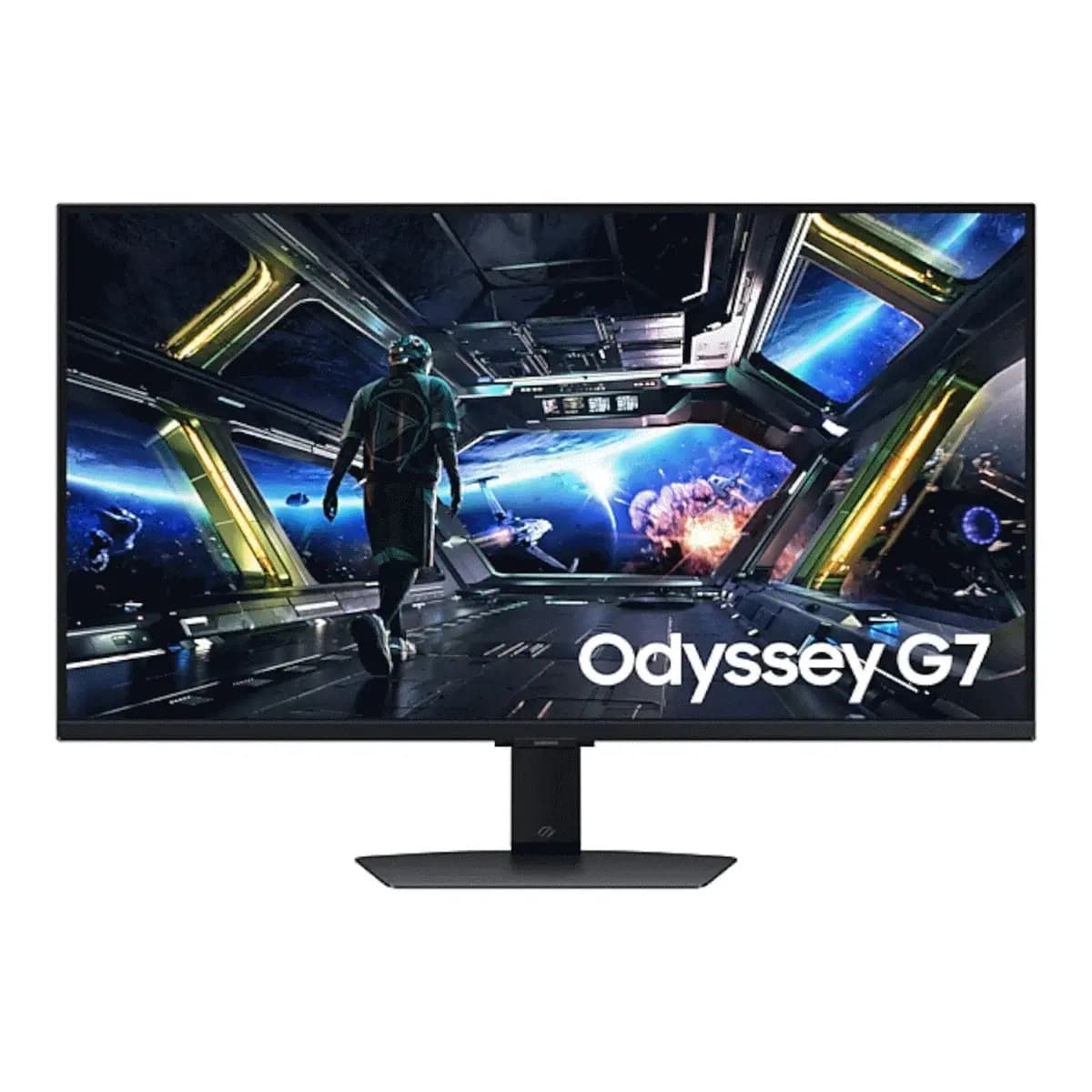 SAMSUNG Monitor Gaming Odyssey G7 G70D 32" 4K UHD, IPS Panel, 144Hz, 2x HDMI, DP, USB, WiFi, Bluetooth, Pivot, Tilt, Swivel, Zvučnici, FreeSync Premium