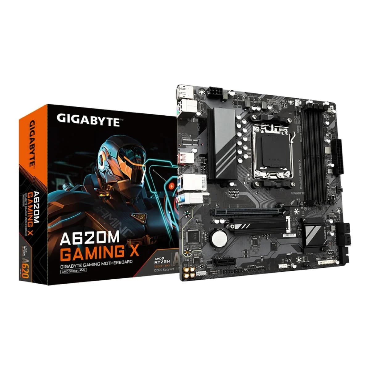 Gigabyte MB A620M Gaming XAM5; 4xDDR5; M.2, 4xSATA;8xUSBHDMI, DP, mATX