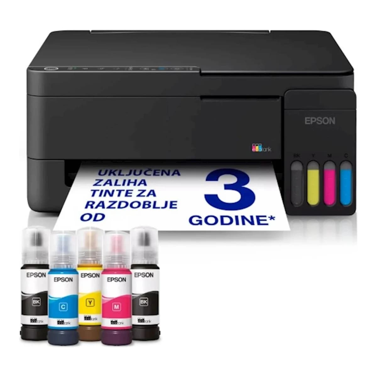 EPSON EcoTank Printer MFP L3352, Print/Scan/Copy, WiFi