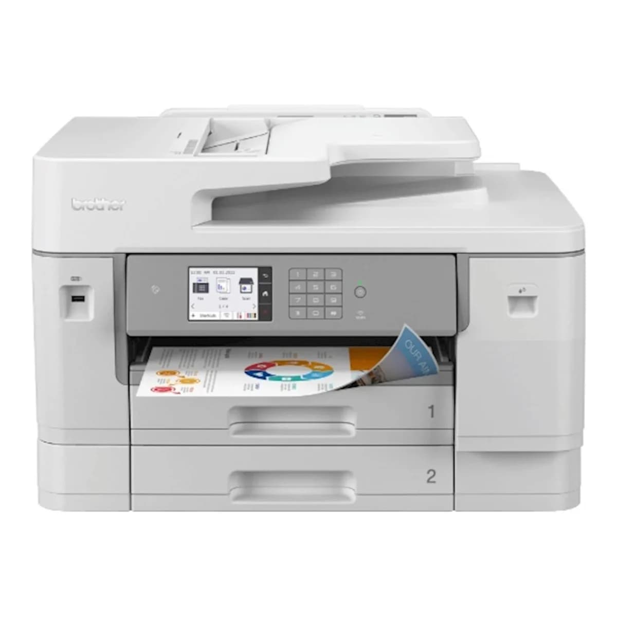 BROTHER InkJet Printer MFP MFC-J6955DW, Print/Scan/Copy/Fax, WiFi/Ethernet, Boja, Duplex