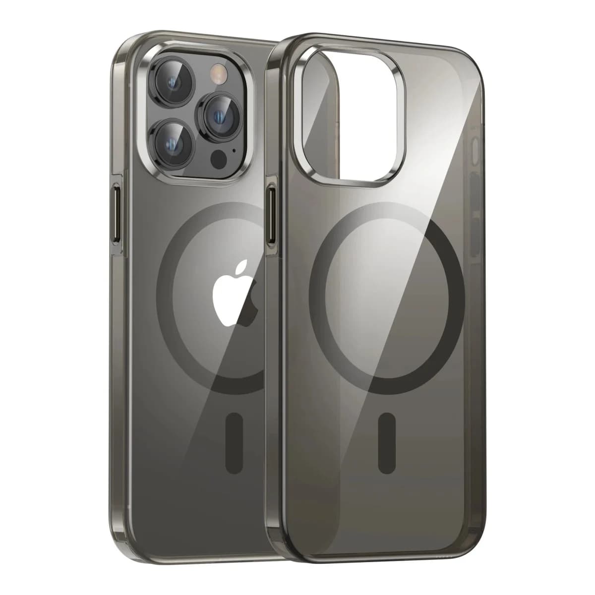 DVICED Maska za iPhone 15 Pro Max MagSafe Clear Case, Crna