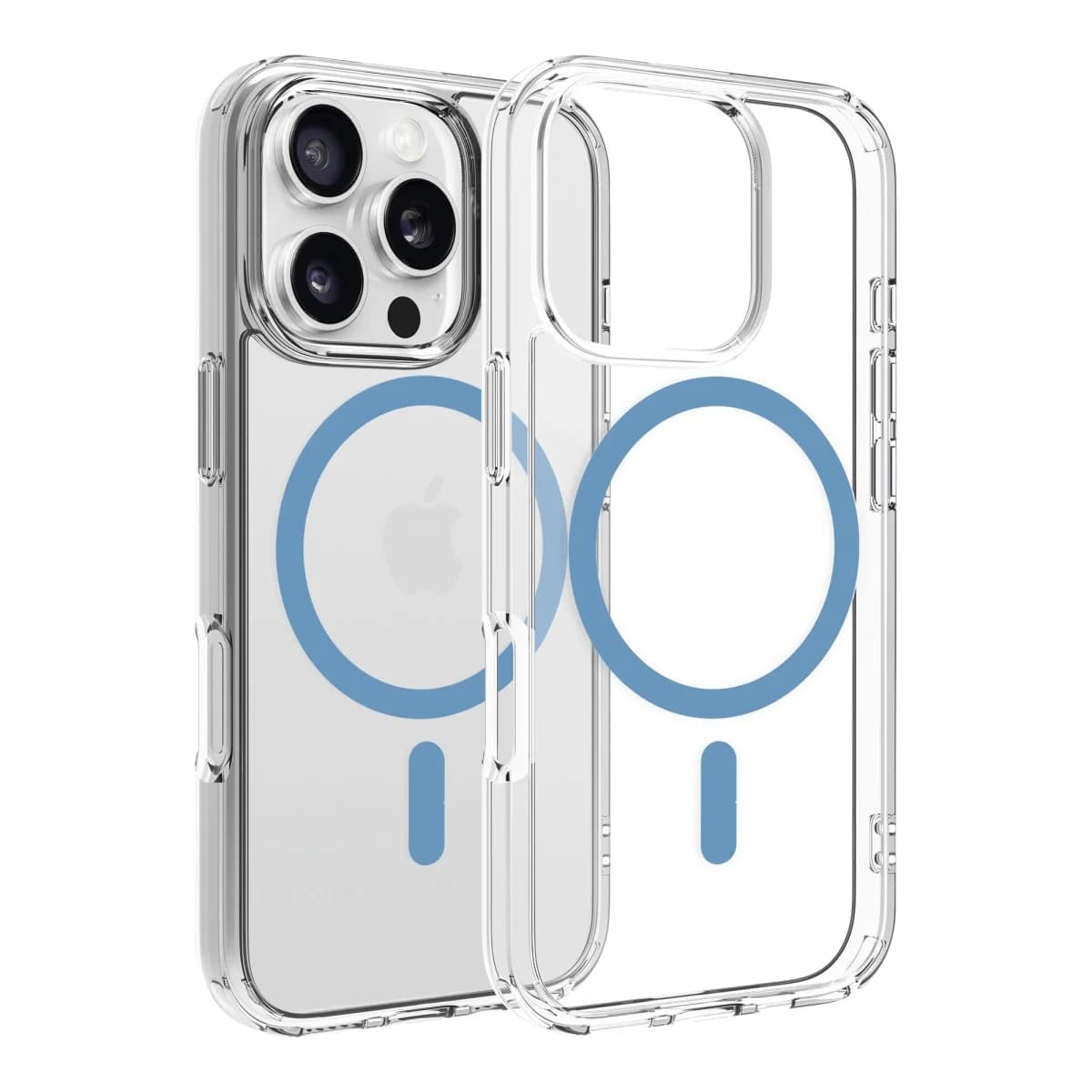 DVICE Dviced Magsafe iPhone 16 Pro Maskica, Prozirna, Plava