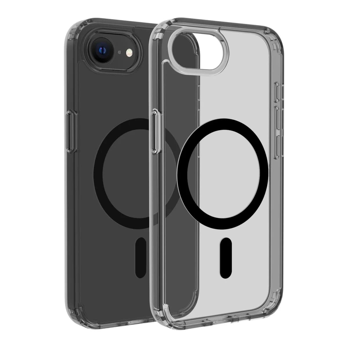 DVICED Maska iPhone 17e/16e, Magnetic, Smoke, Black