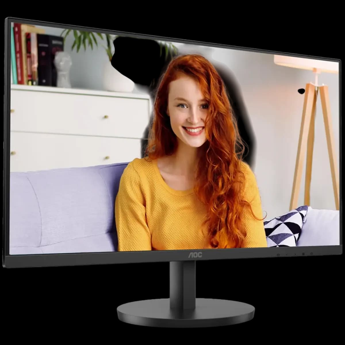 AOC Monitor U27B3A 27" 3840x2160 UHD, IPS Panel, 60Hz, 4ms, HDR10, Adaptive Sync, HDMI, DisplayPort, Zvučnici