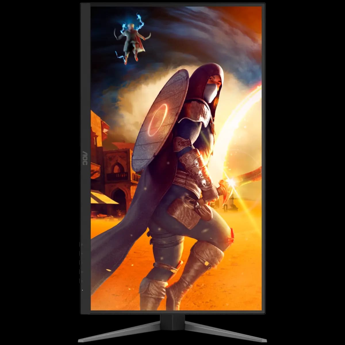 AOC Monitor Gaming U27G4XM 27" 4K UHD, Fast IPS Panel, 160Hz, 1ms, Mini LED, HDR1000, Adaptive Sync, G-Sync Compatible, USB Hub, HDMI 2.1, DP 1.4, Full Ergo
