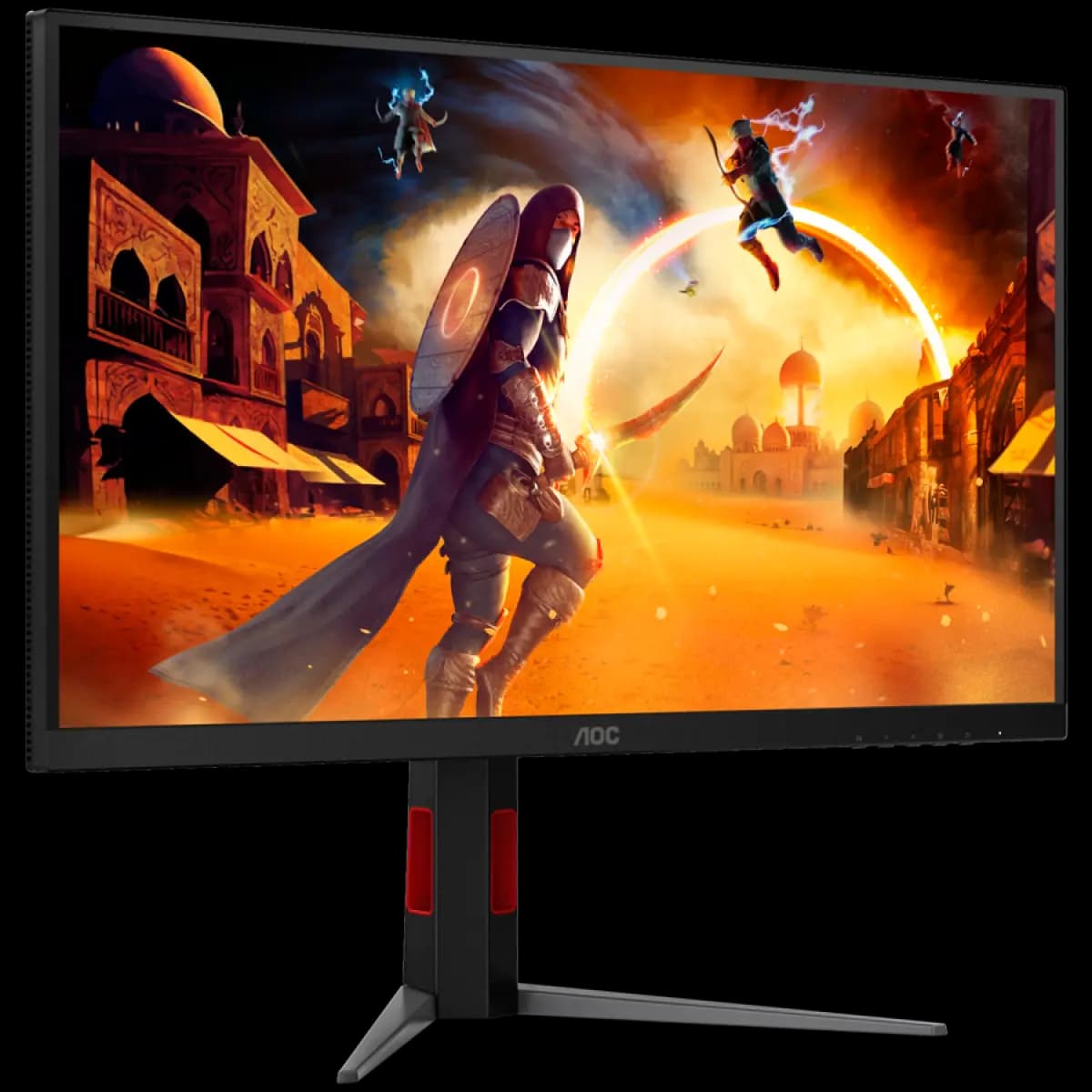 AOC Monitor Gaming U27G4XM 27" 4K UHD, Fast IPS Panel, 160Hz, 1ms, Mini LED, HDR1000, Adaptive Sync, G-Sync Compatible, USB Hub, HDMI 2.1, DP 1.4, Full Ergo