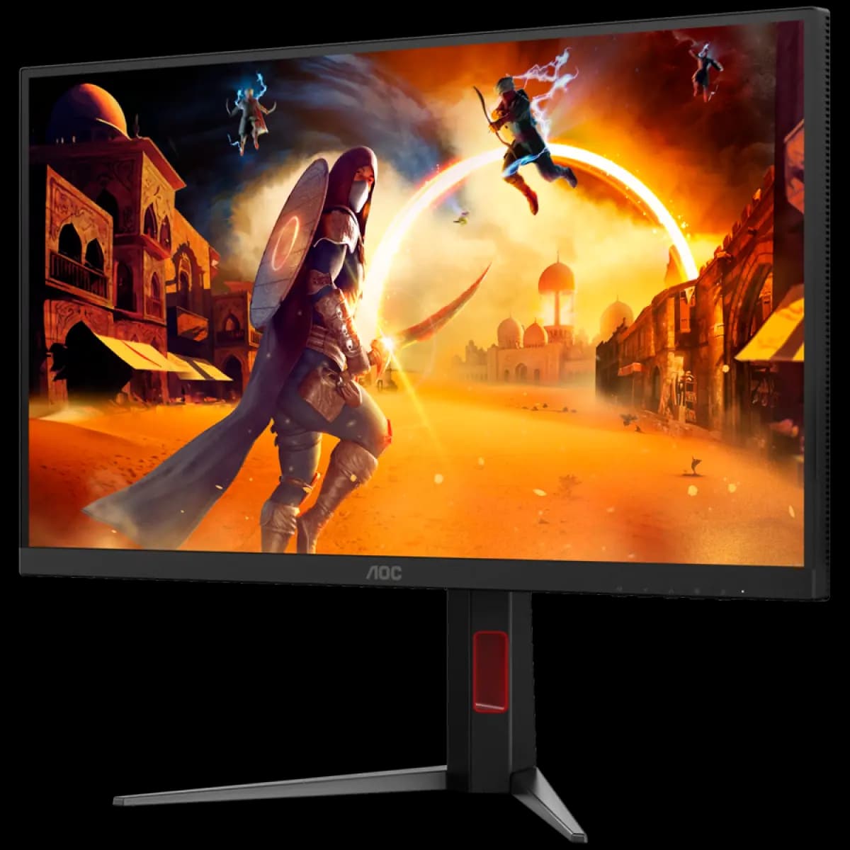 AOC Monitor Gaming U27G4XM 27" 4K UHD, Fast IPS Panel, 160Hz, 1ms, Mini LED, HDR1000, Adaptive Sync, G-Sync Compatible, USB Hub, HDMI 2.1, DP 1.4, Full Ergo