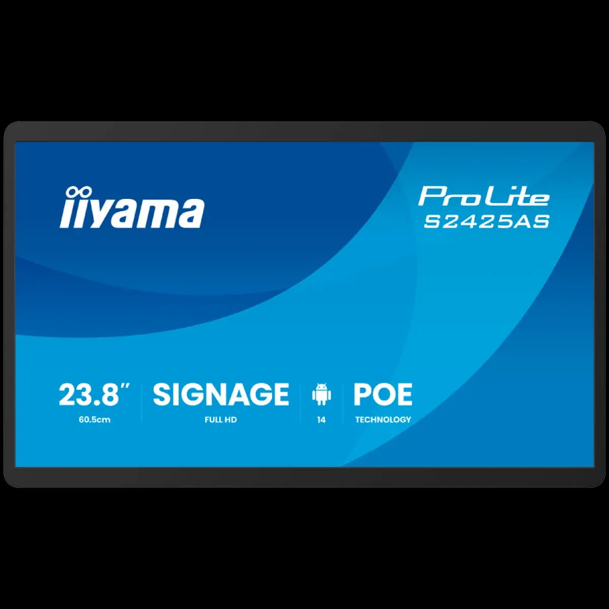 IIYAMA Monitor S2425AS-B1P, LED, Android Touch