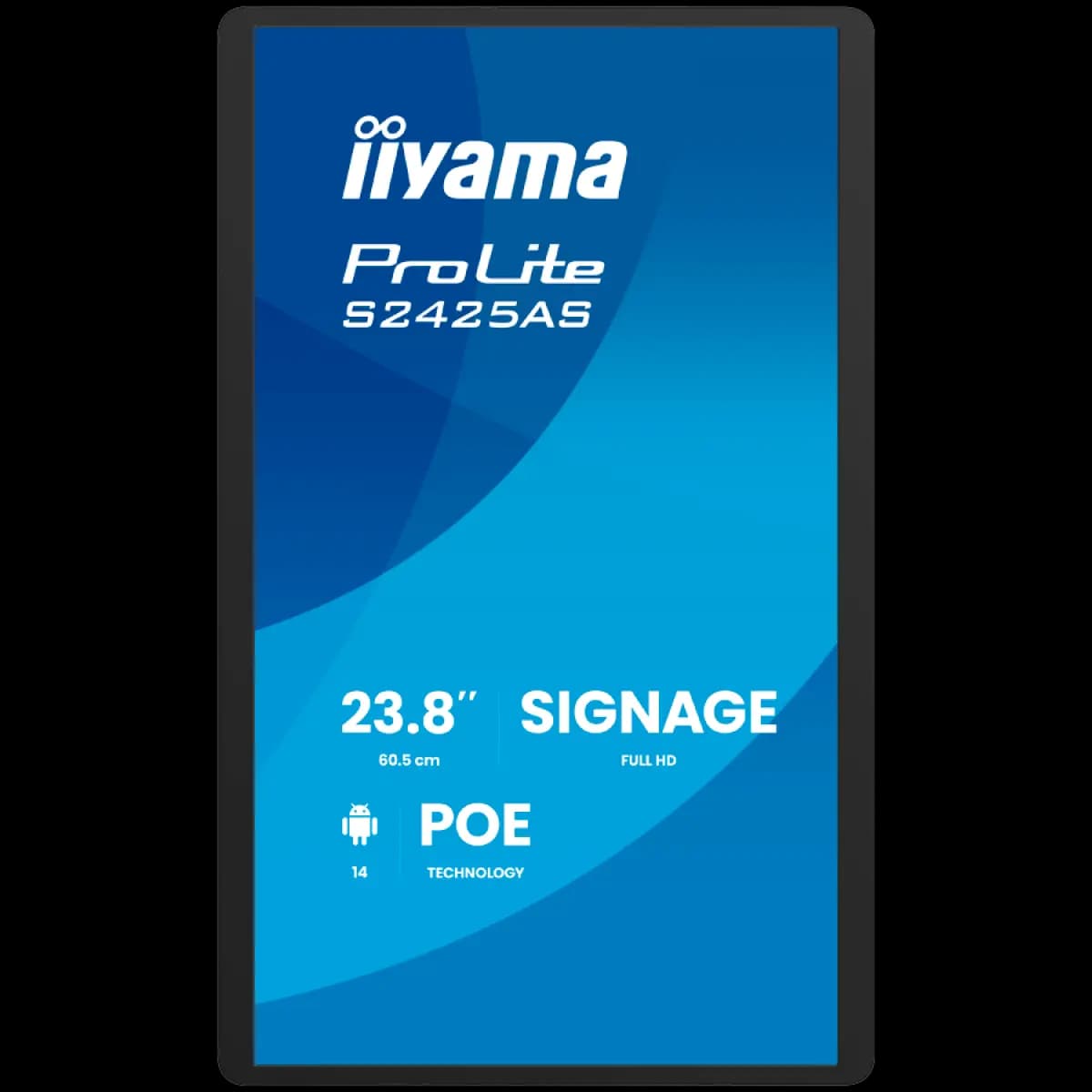 IIYAMA Monitor S2425AS-B1P, LED, Android Touch