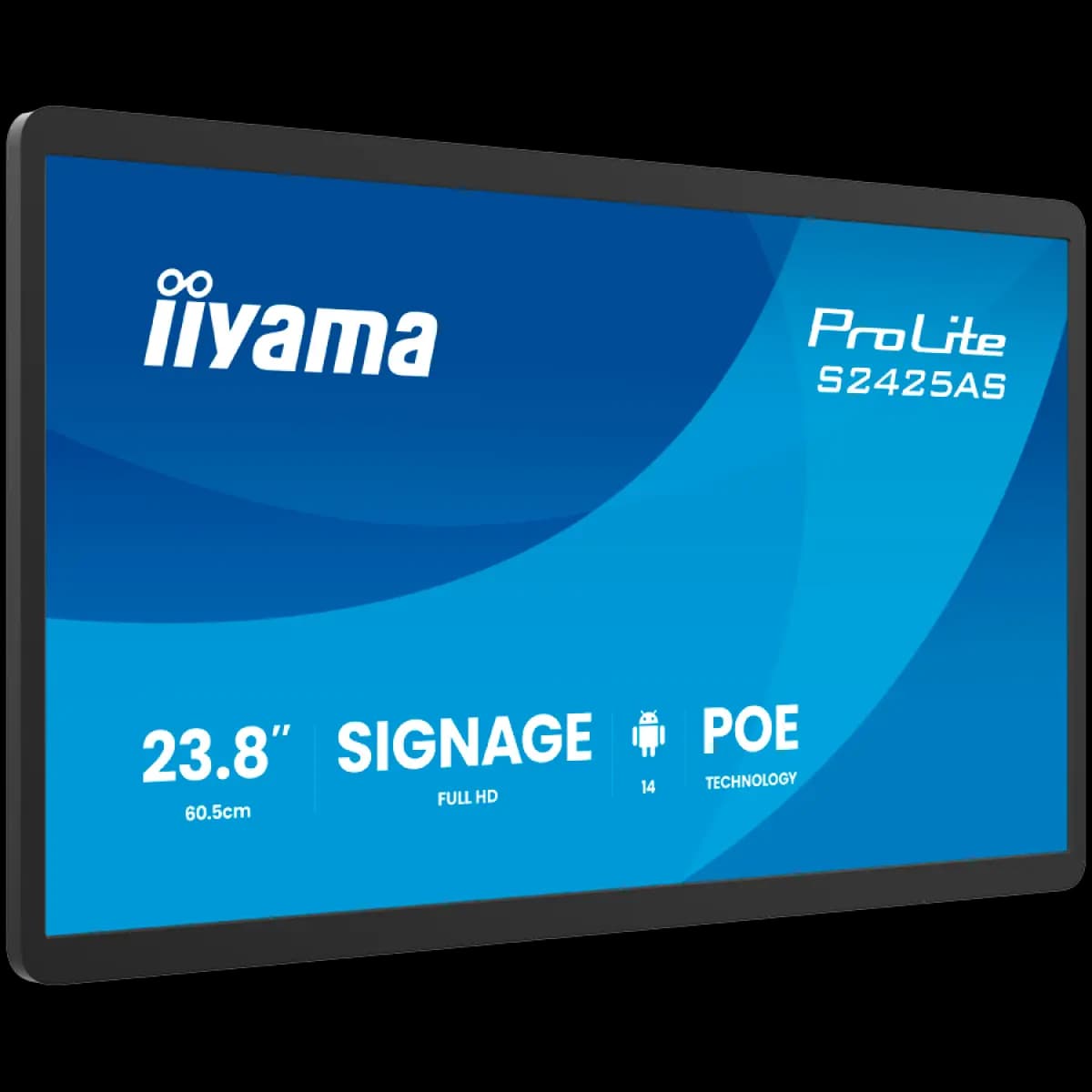IIYAMA Monitor S2425AS-B1P, LED, Android Touch