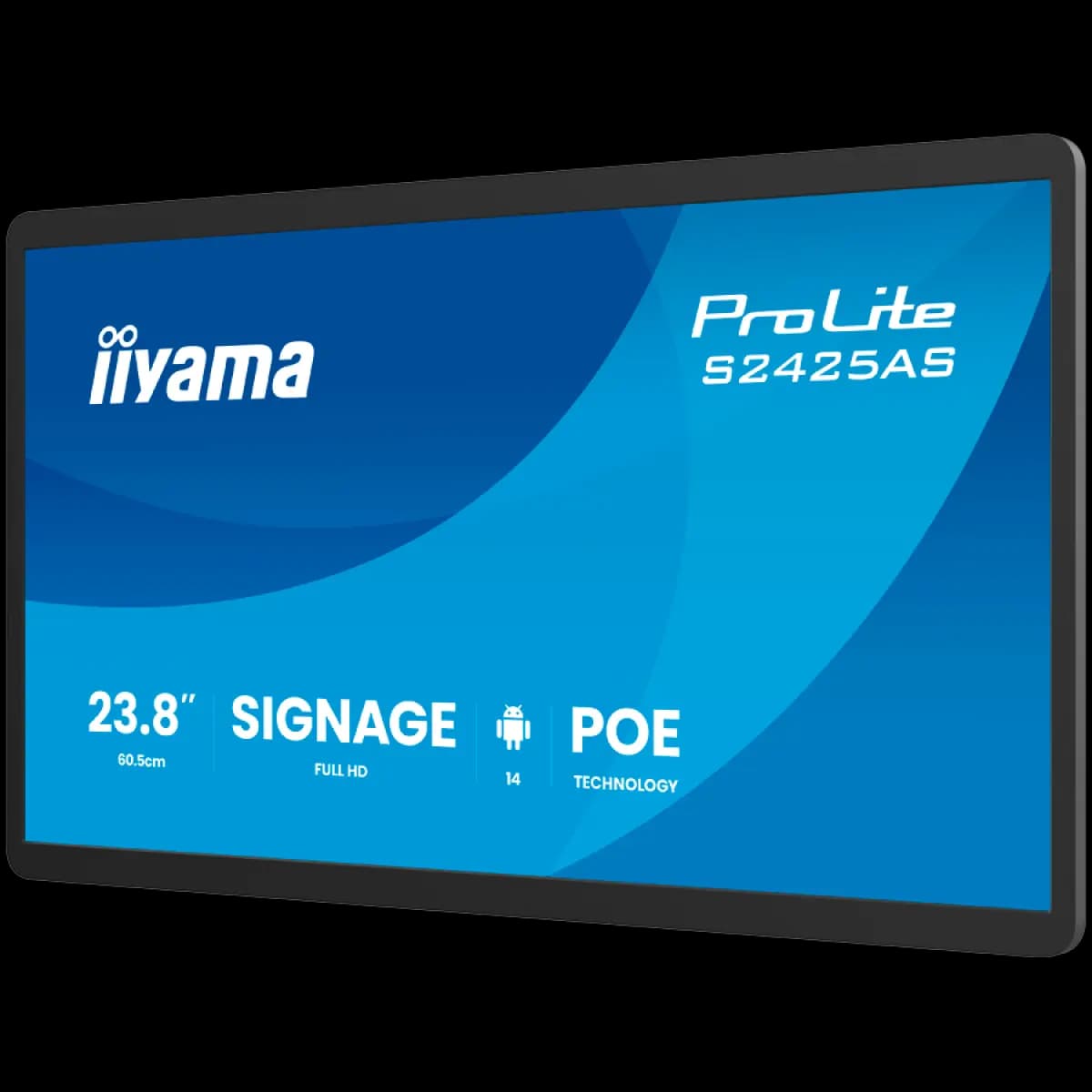 IIYAMA Monitor S2425AS-B1P, LED, Android Touch