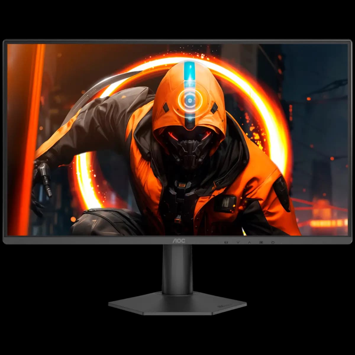 AOC Monitor Gaming 24G50F 23.8" Full HD, IPS Panel, 180Hz (OC), 4ms, Adaptive Sync, G-Sync Compatible, HDR10, HDMI, DP