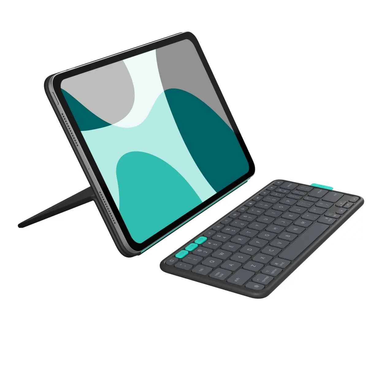 Logitech Flip Folio keyboard case for iPad Pro & Air 11" Graphite - US