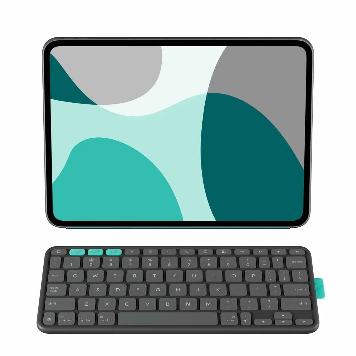 Logitech Flip Folio keyboard case for iPad Pro & Air 11" Graphite - US