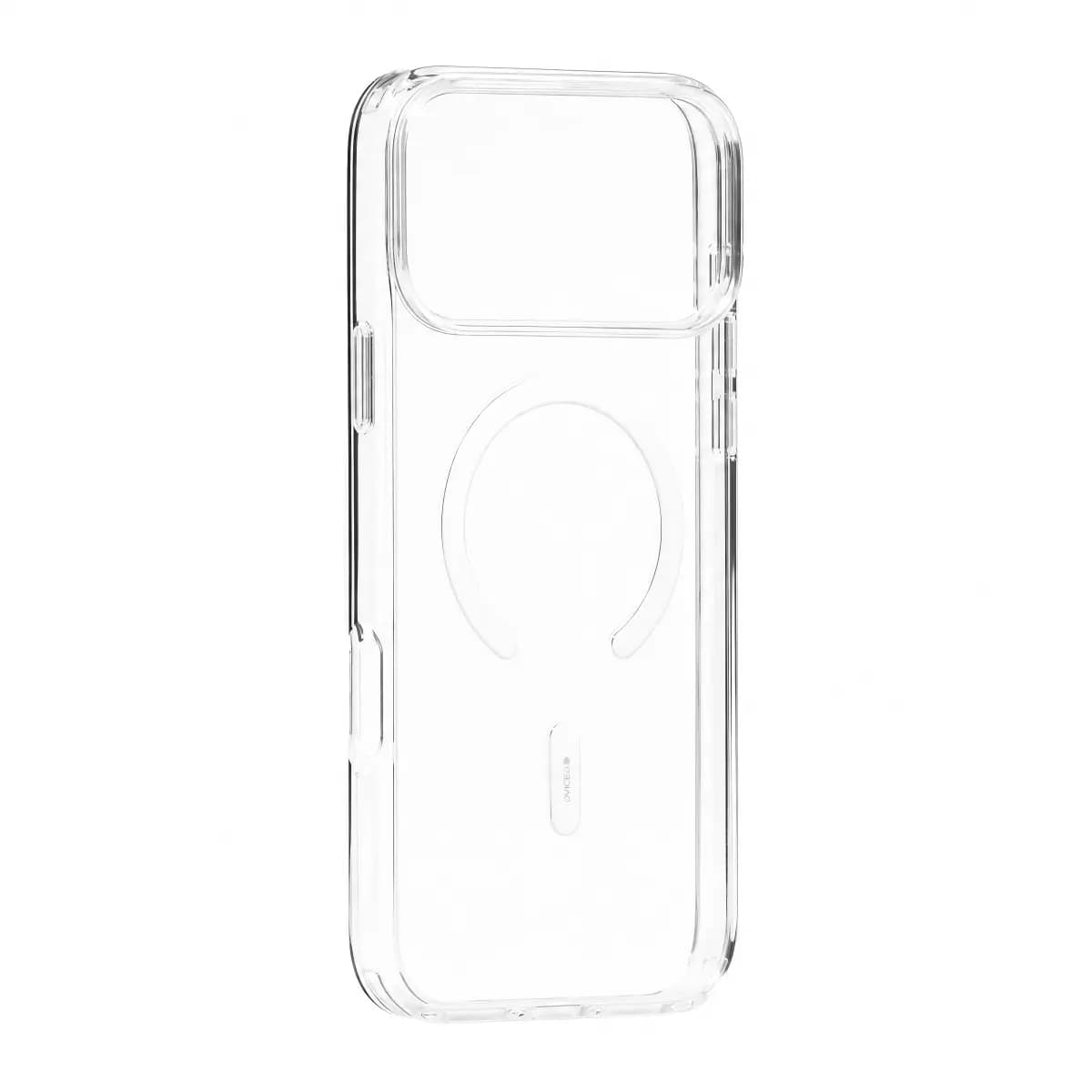 Dviced Magsafe iPhone 18 Pro Max clear case - White
