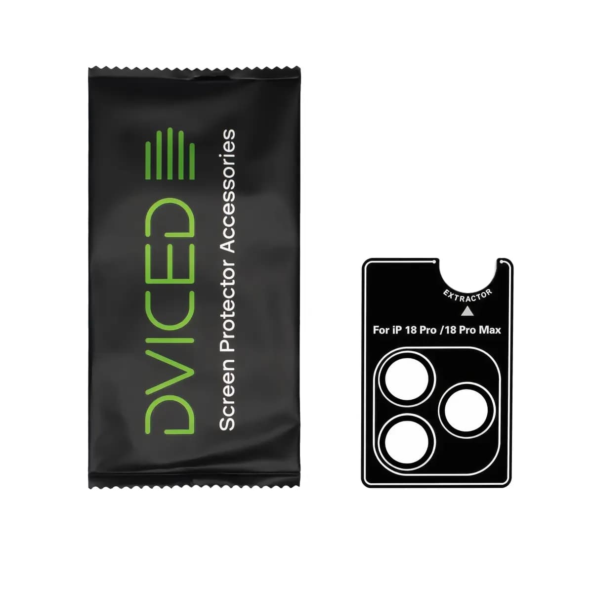 Dviced Sapphire glass camera lens protector for iPhone 18 Pro/Pro Max/17 Pro/17 Pro Max with applicator