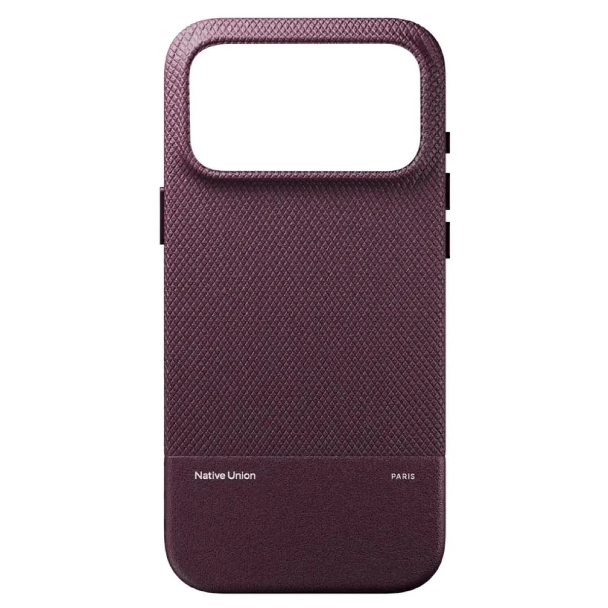 NATIVE UNION Maska (Re)Classic za iPhone 18 Pro Max, Burgundy