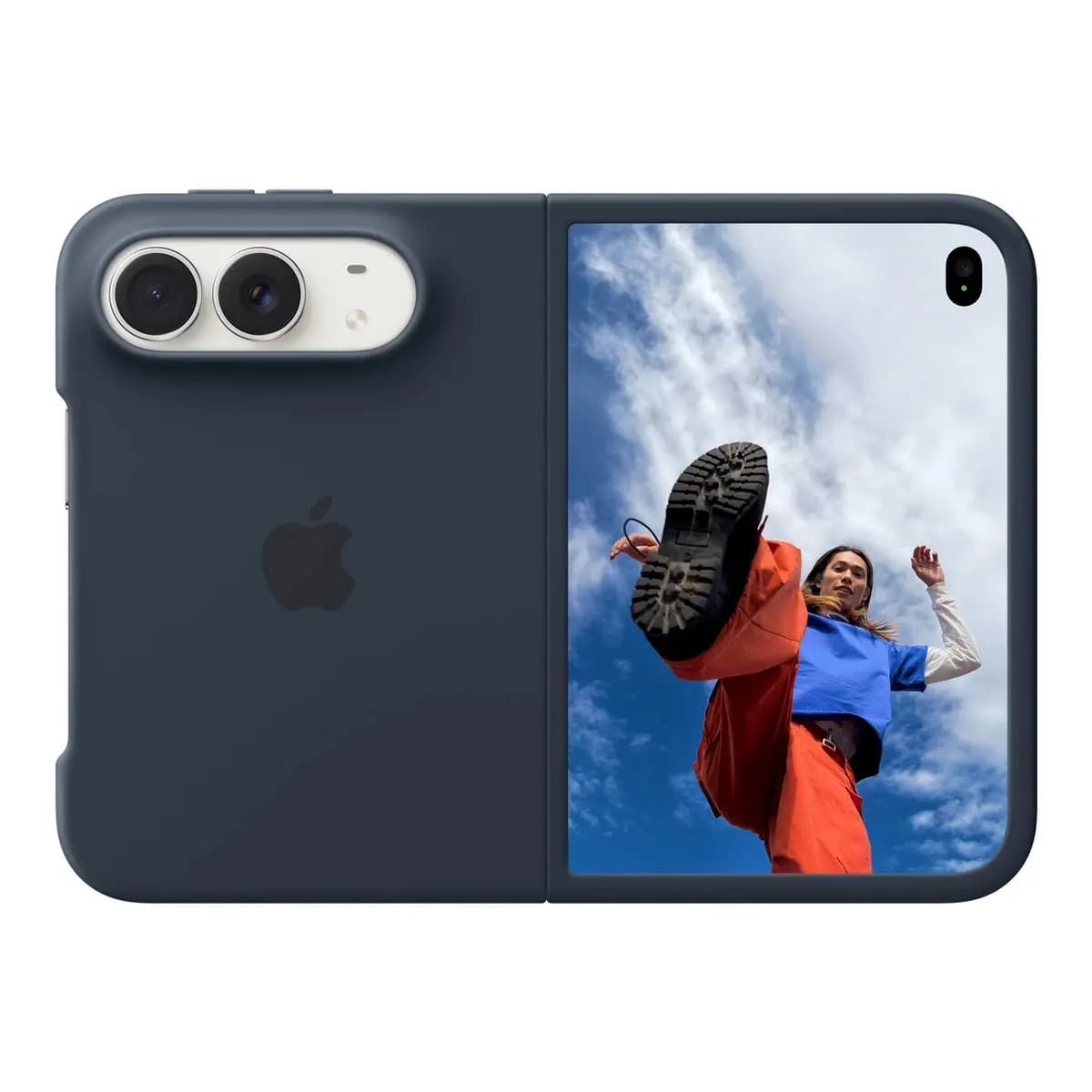 Apple iPhone Duo Case - Navy Blue