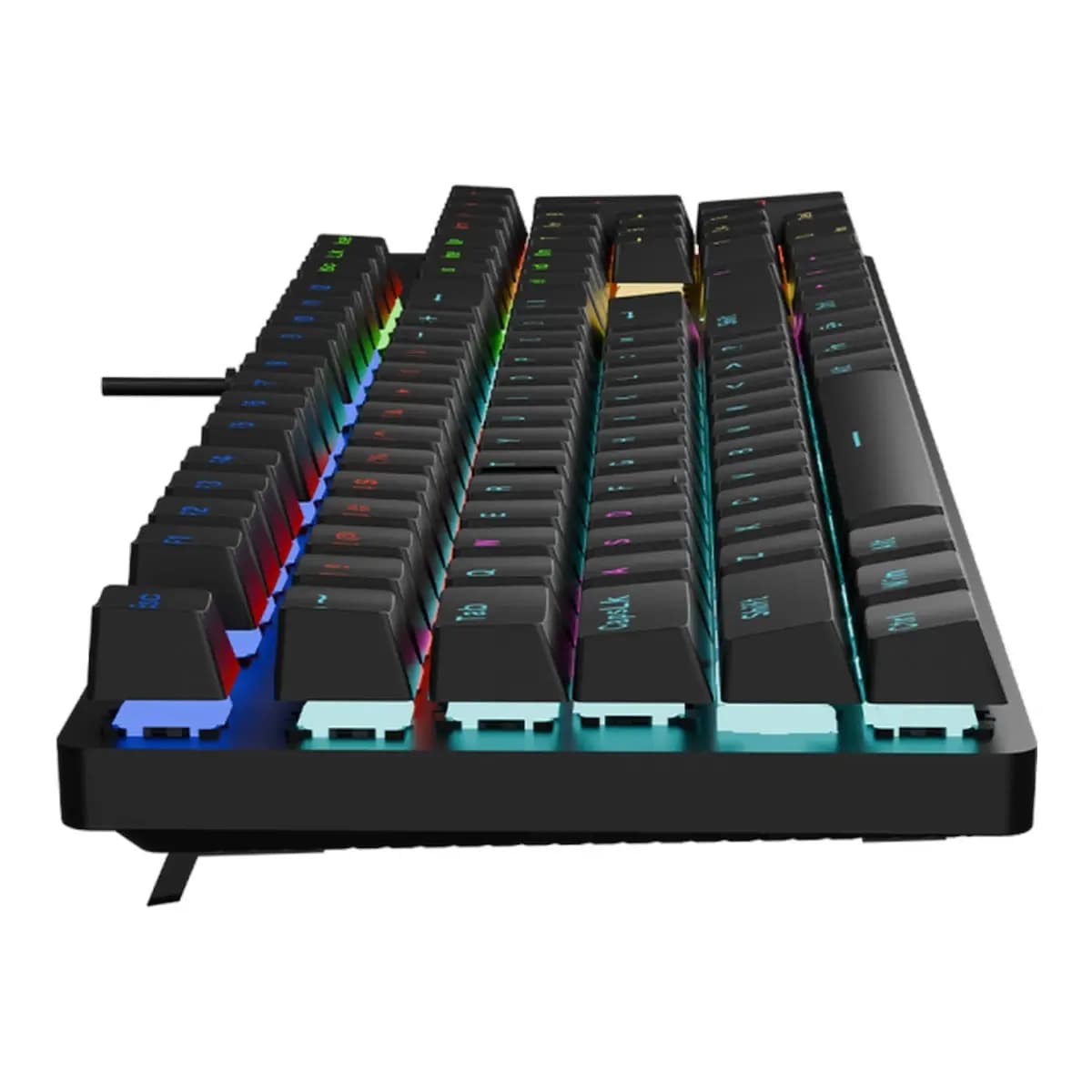 CANYON Tastatura Reaper SKB-9, Full size, Rainbow osvjetljenje, US layout, žična, crna