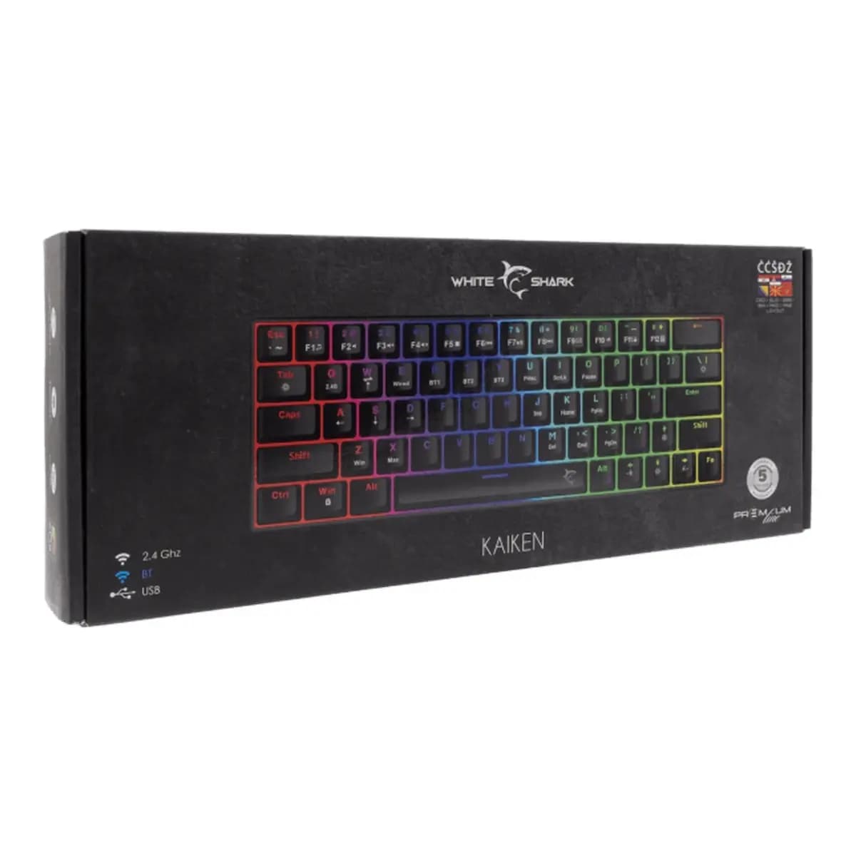 White Shark PL TASTATURA GK-003112 KAIKEN / HR