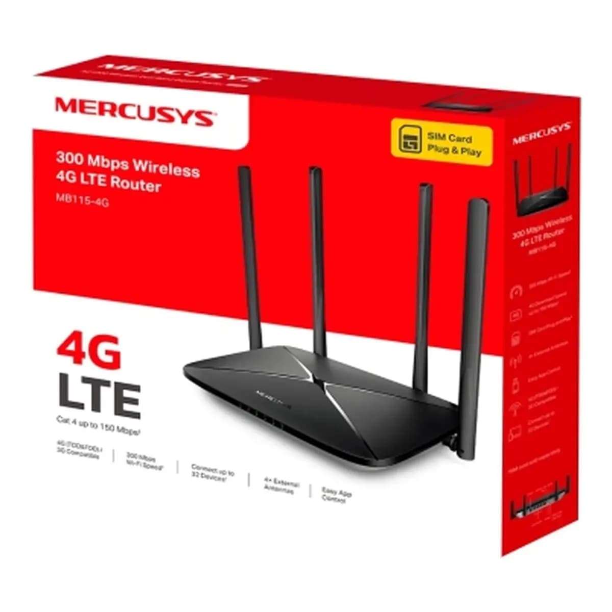 Mercusys MB115 4G LTE Router