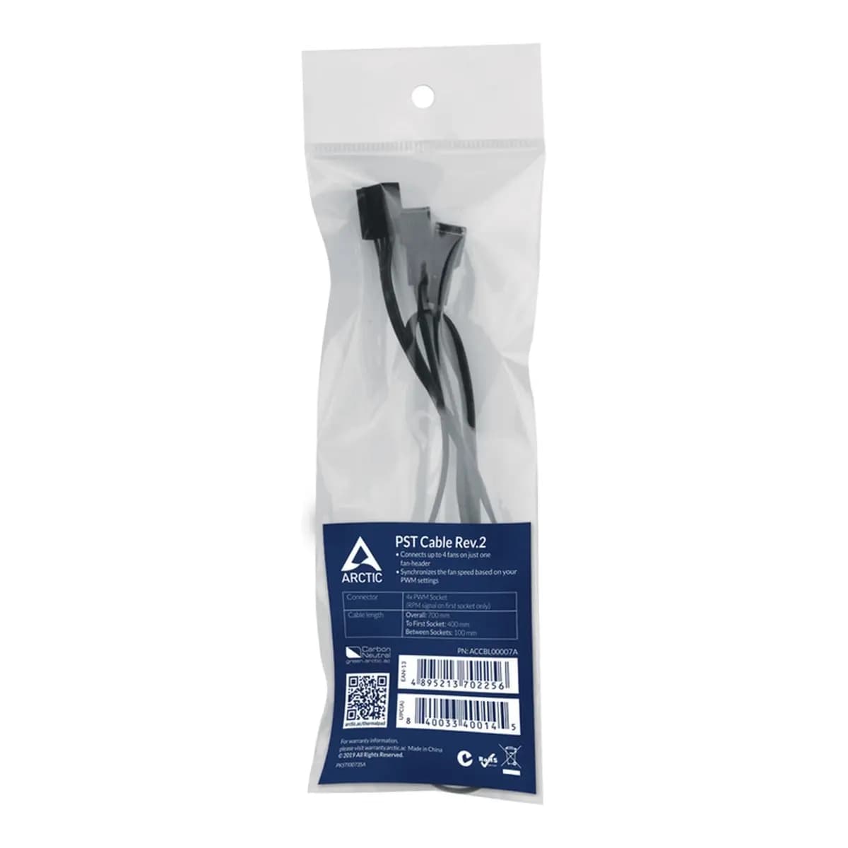 Arctic 4-Pin PWM fan splitter Splitter kabl za 4 ventilator PST