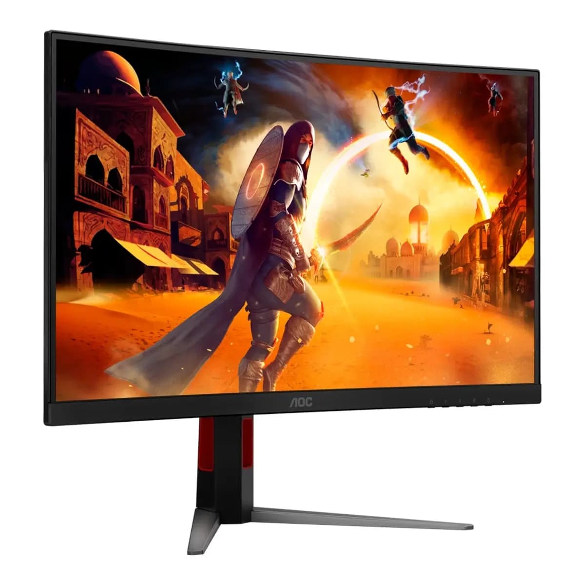 AOC Monitor Gaming CQ27G4Z2 27" QHD, Fast VA Panel, 260Hz (OC), 1ms, Zakrivljeni 1500R, HDR400, Adaptive Sync, HDMI, DP, HAS