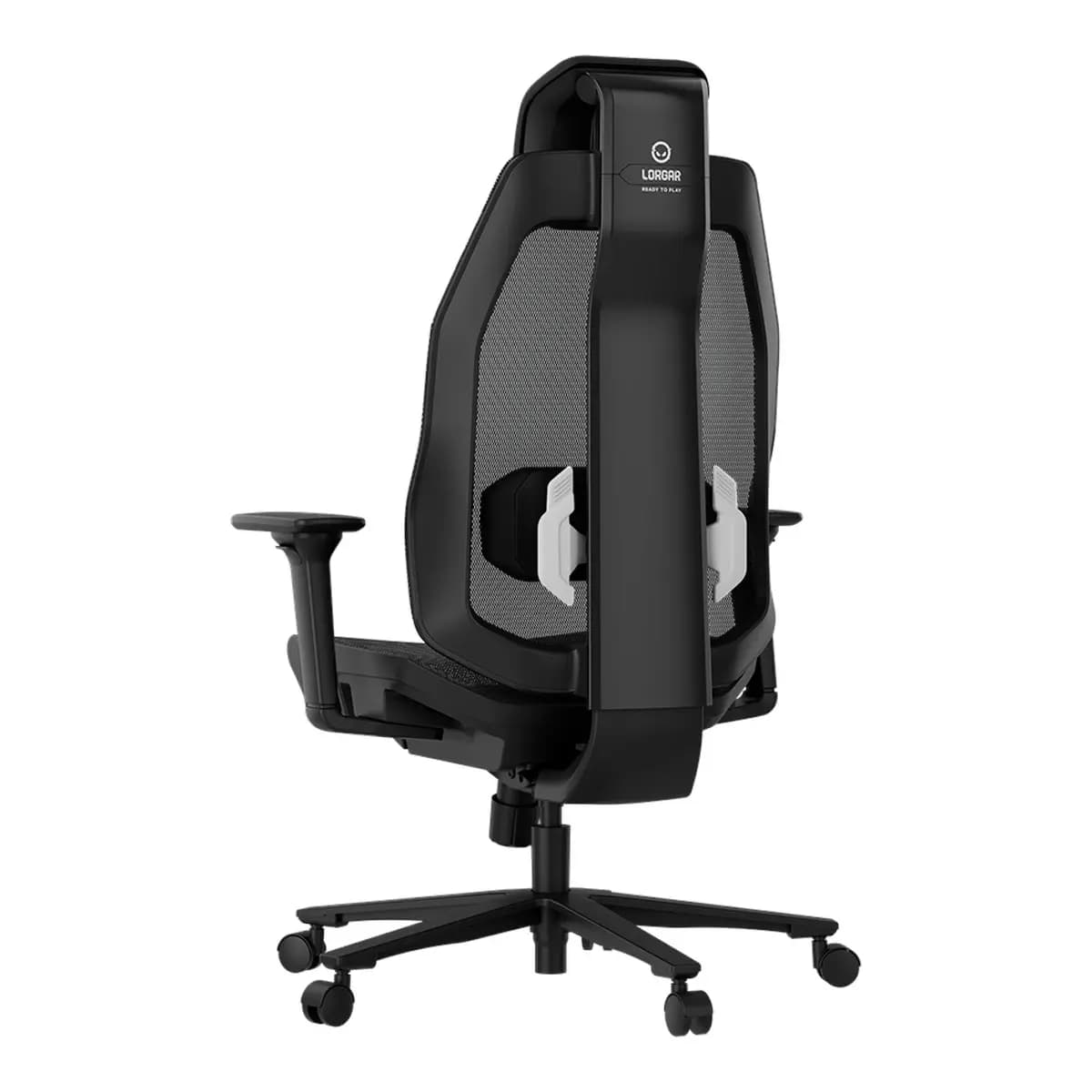 LORGAR Gaming stolica CHP51 Mesh Pro, višestruko podesiva, crno-bijela