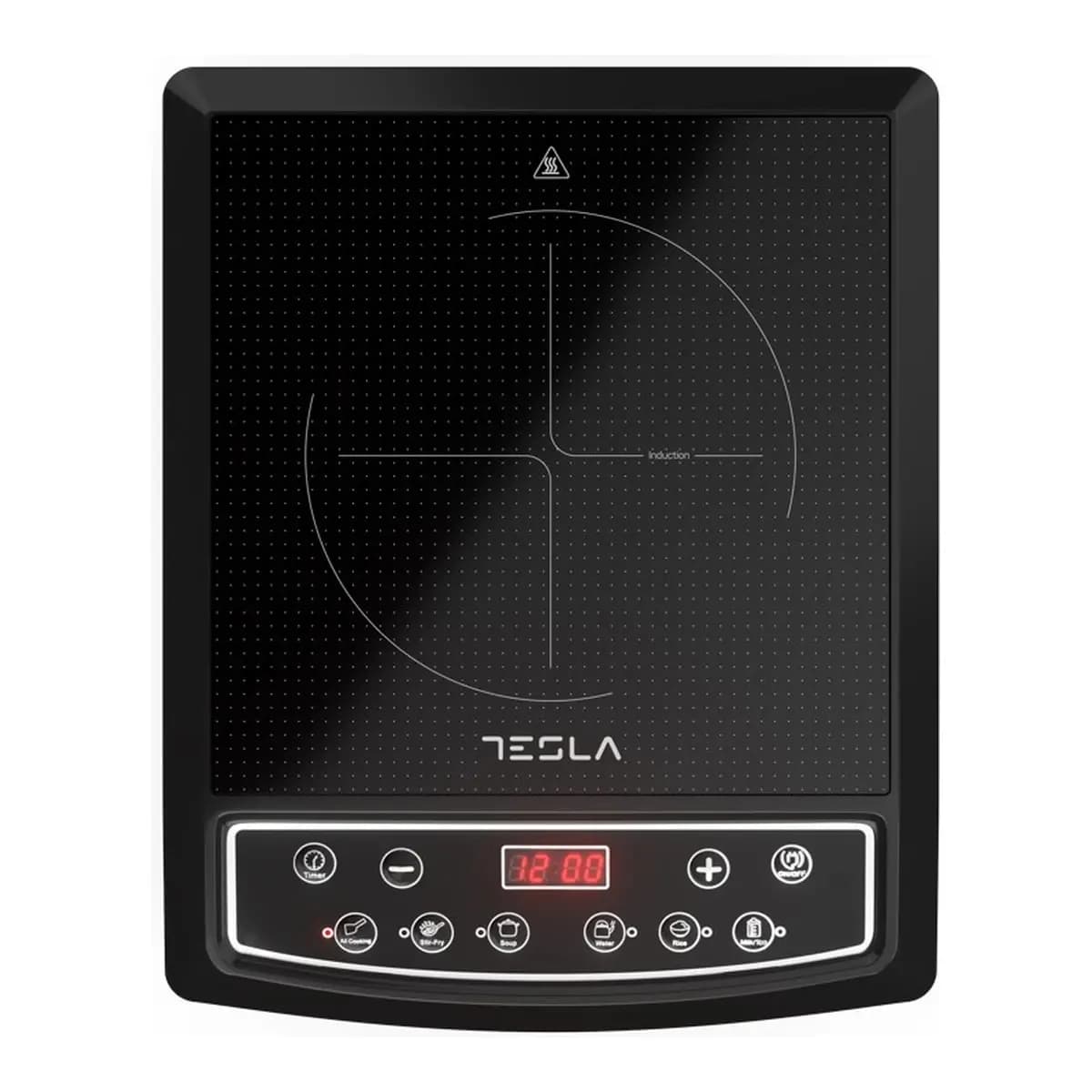 TESLA Indukcijski rešo IC200B, 1500 W, keramička ploča, 8 nivoa snage i temperature, 6 programa kuhanja