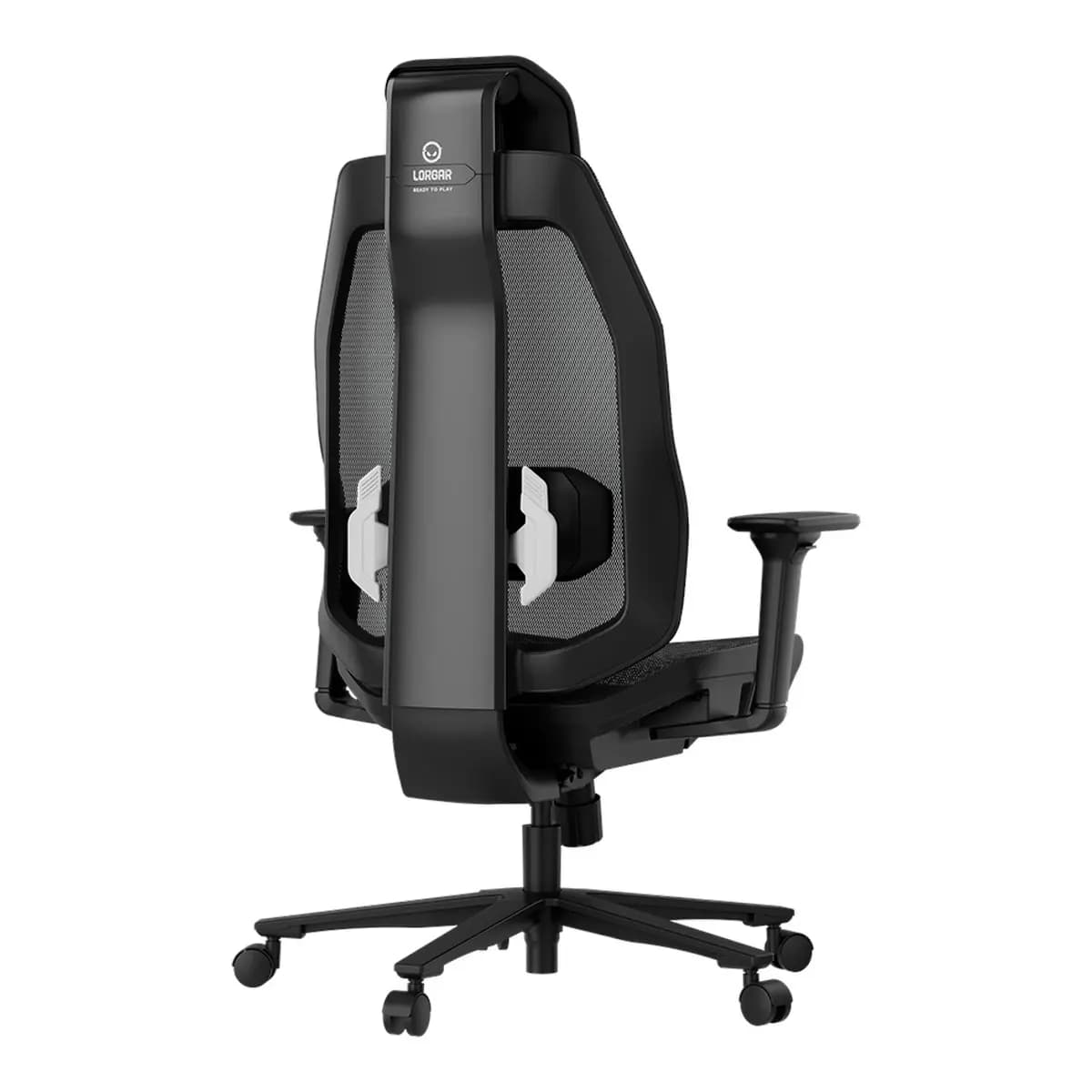 LORGAR Gaming stolica CHP51 Mesh Pro, višestruko podesiva, crno-bijela