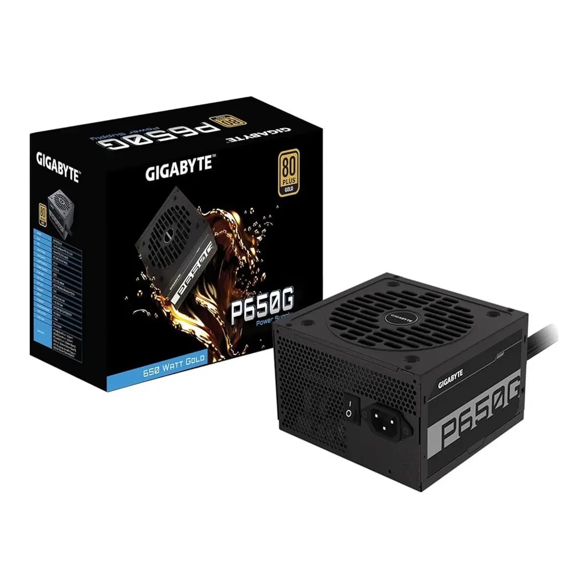 GIGABYTE Napajanje 650W P650W PCIe 5.1, 80+ Gold